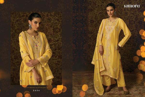 Kimora Heer Ruqsar Organza Designer Salwar Suit Collection